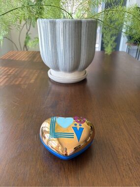 Jonathan Adler LOVE heart porcelain trinket box